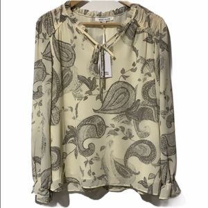 NWT Rose + Olive Blouse